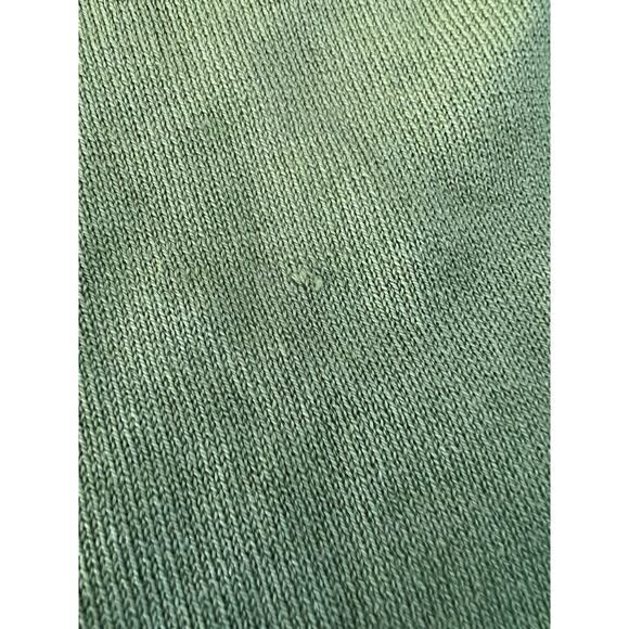 Talbots Women's Green Light Knit Sweater With Ruffled Neckline Size 3XP - Picture 5 of 5